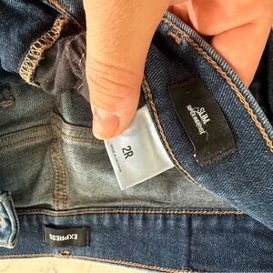 Express Super High Rise Slim Jeans Womens